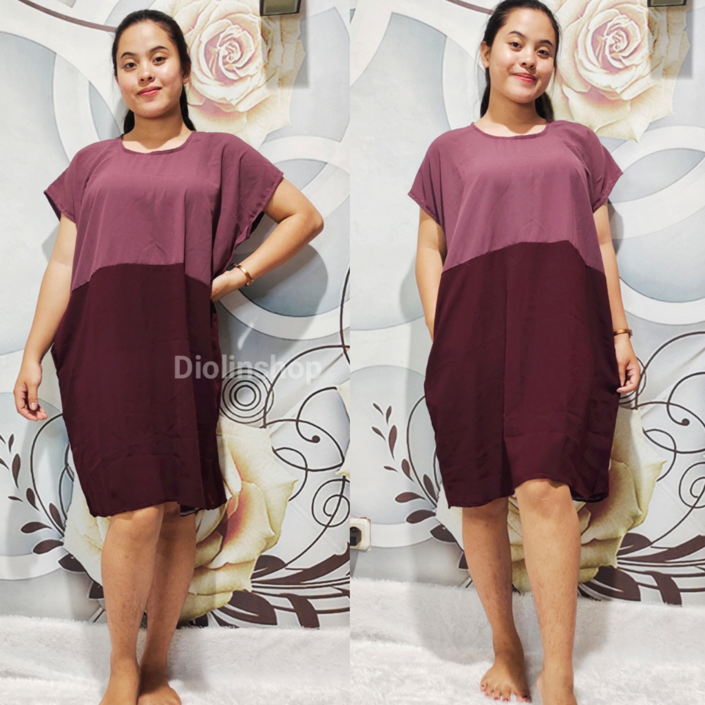 LOLIPOP DRESS | DRESS SUSUN PELANGI | DASTER PENDEK SUSUN PELANGI