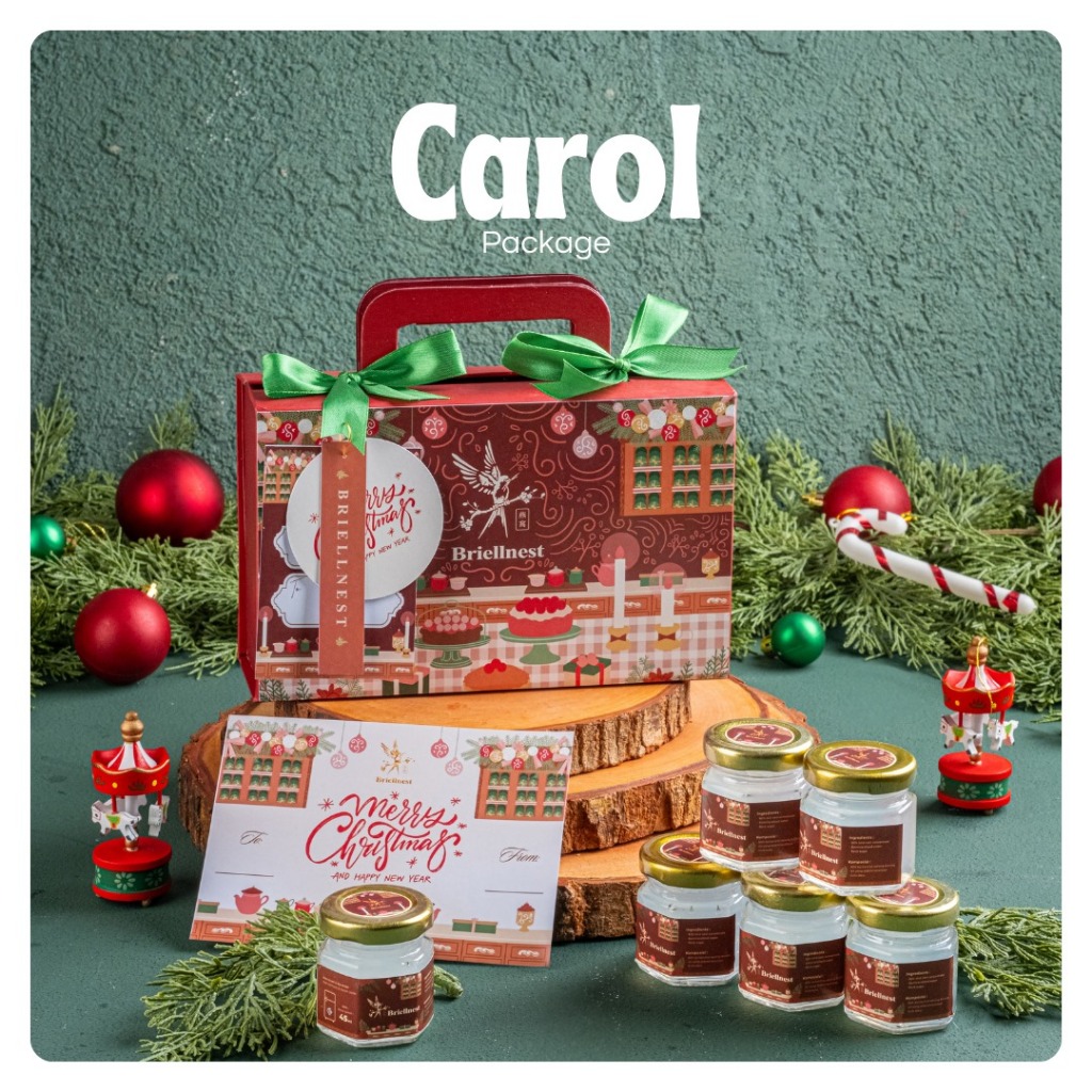 

CAROL- Hampers Natal/ Parcel Christmast/ Gift Natal/ Set Kado Christmast / Hampers sarang burung wallet