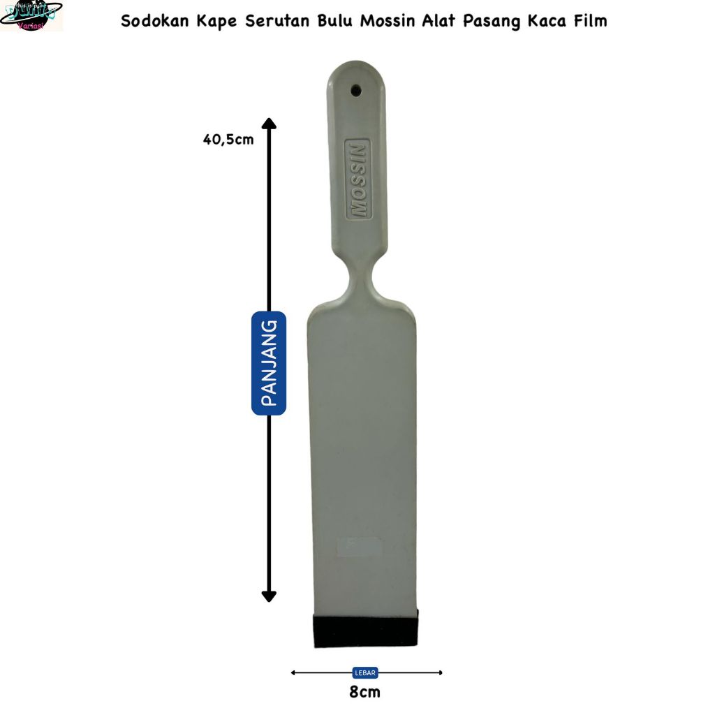 Sodokan Kape Serutan Bulu Mossin Alat Pasang Kaca Film