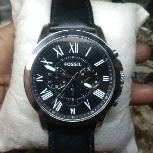 FOSSIL Chrono Strap Kulit Jam pria bekas seken asli original Mulus > Cek Alexandre