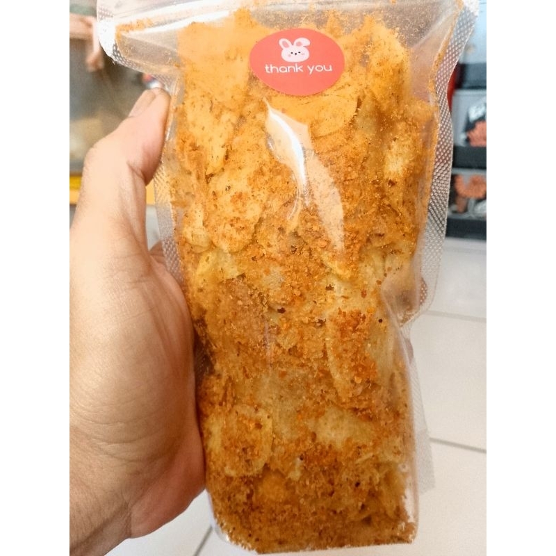 

Keripik Kentang Ebi Original Bawang Goreng 100gr (pouch)