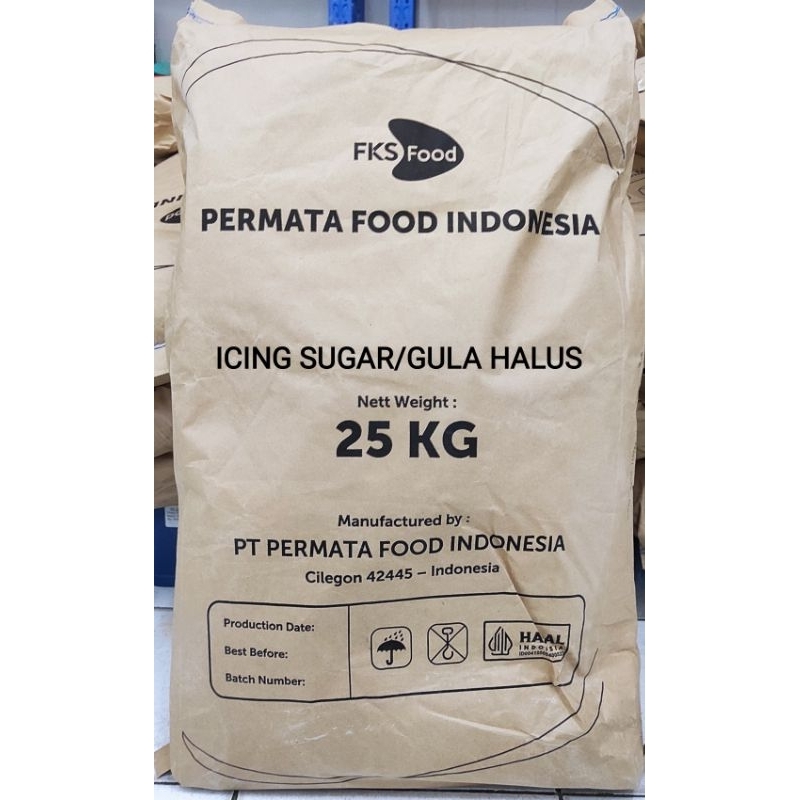 

Gula halus icing sugar 25kg