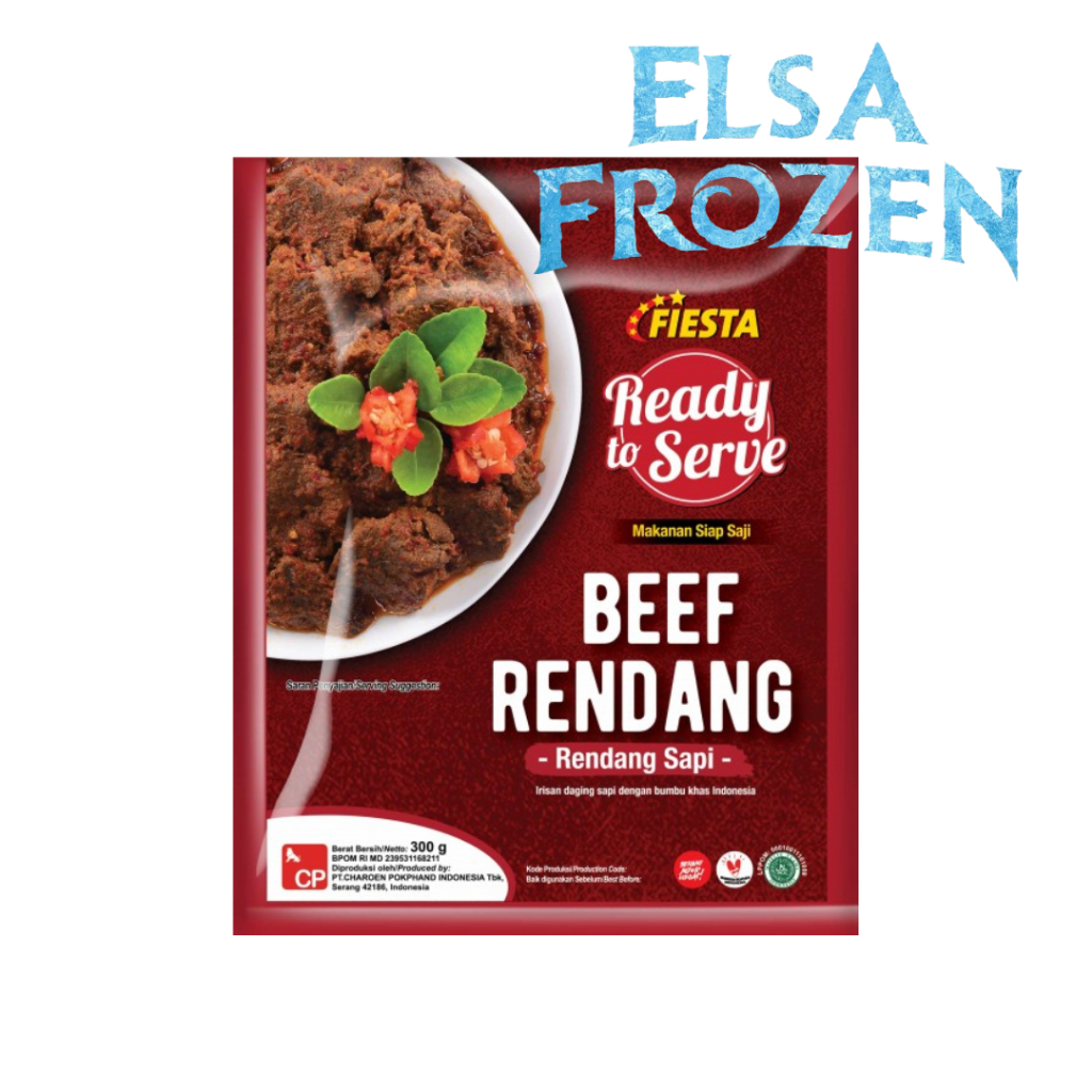 

FIESTA READY TO SERVE BEEF RENDANG 300GR / RENDANG SAPI