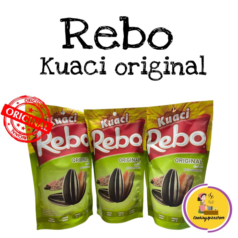 

Kuaci Rebo / Kuaci Biji Matahari / Kuaci Rasa Original / 140gr