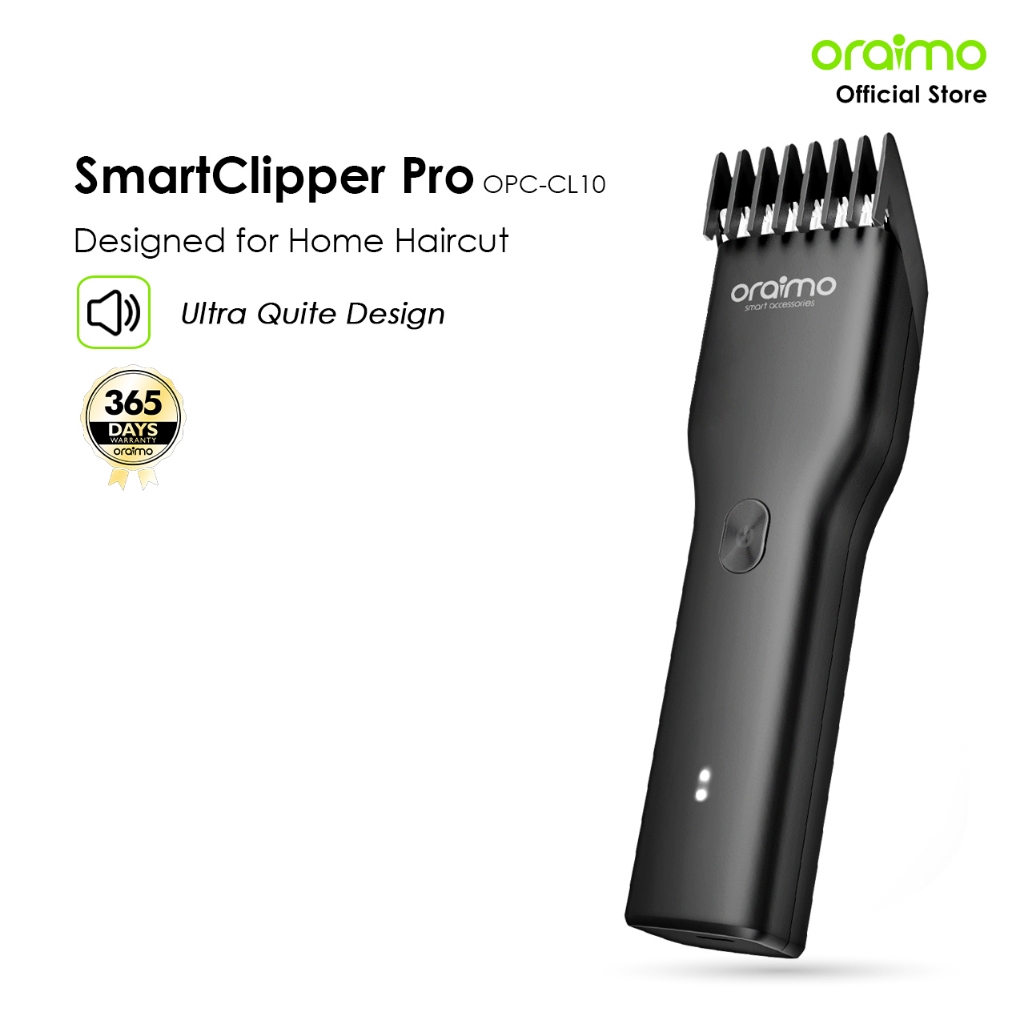 oraimo Smart Clipper OPC-CL10 5W Alat Cukur Elektrik Rambut Jenggot Baru Ramah Pengguna Ergonomis De