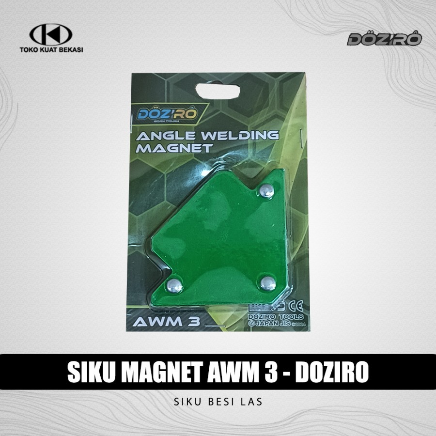 Siku magnet DOZIRO 3" 25LB siku besi las