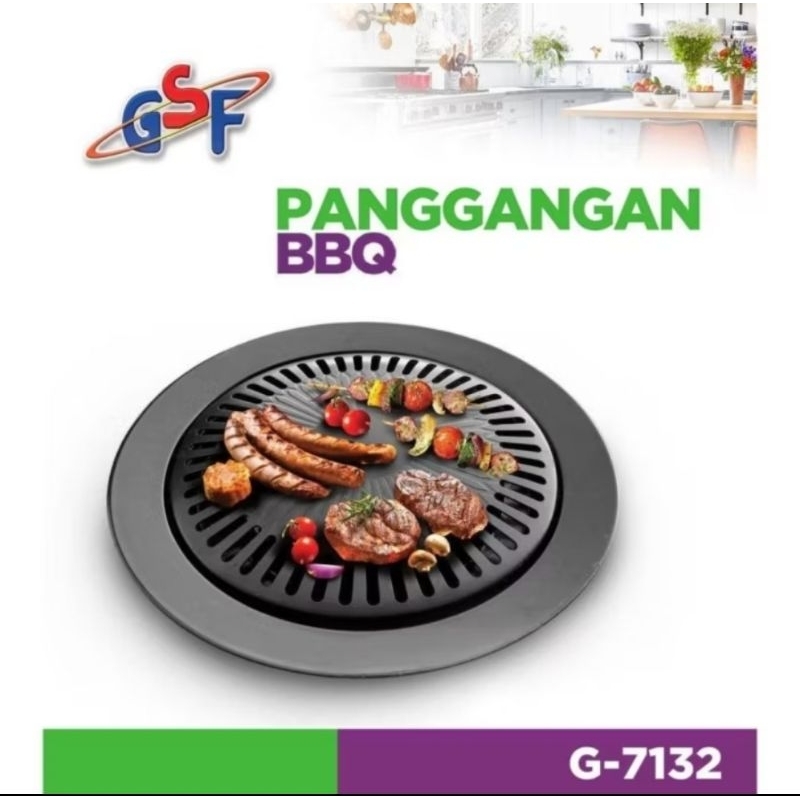 PANGGANGAN BBQ GSF-7132 round grill gsf panggangan bulat gsf alat panggang gsf