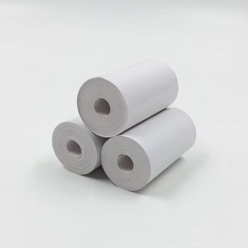 

(ECER 1 pcs/roll) Kertas Struk Thermal 57X30 58X30 Paper Roll Mini Printer Bluetooth 58MM