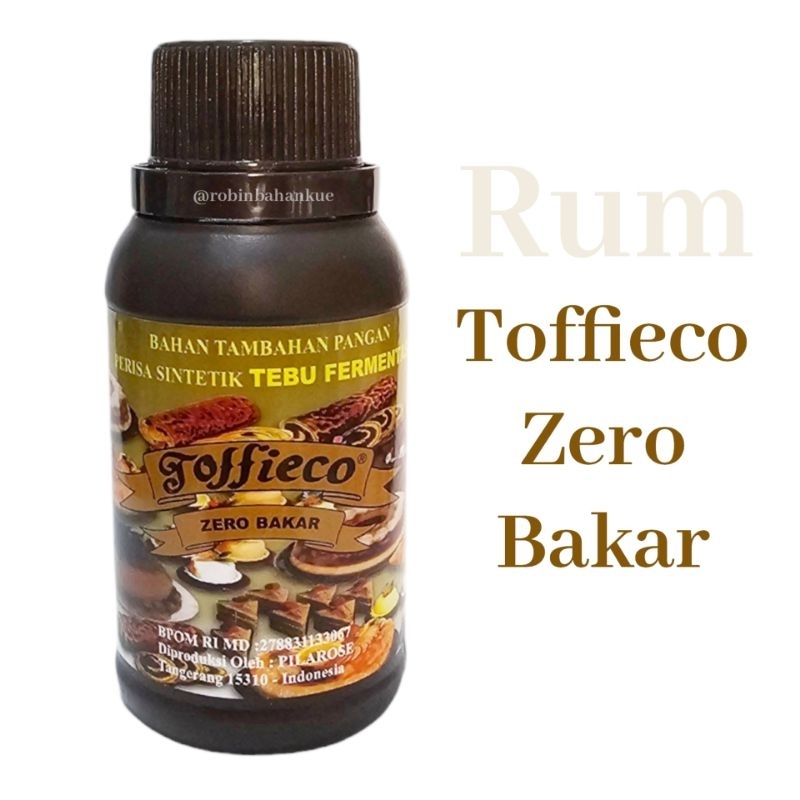 

Toffieco Zero Bakar 100 gr Perisa Rum Rhum Halal Bahan Kue Makassar COD