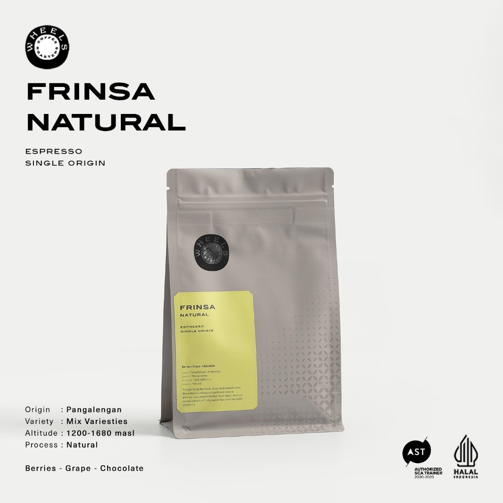 

Single Origin Espresso Arabica Coffee : Frinsa Natural