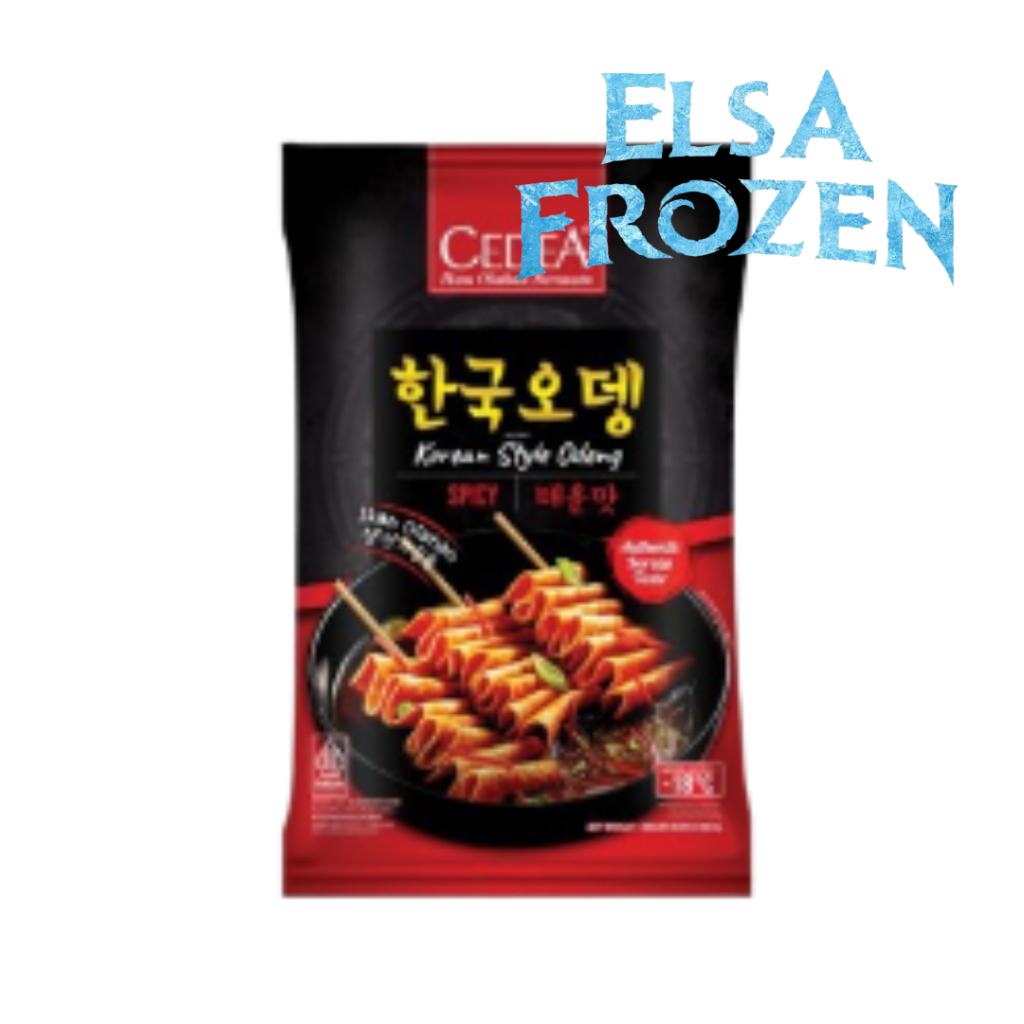 

CEDEA KOREAN ODENG SPICY 480GR/CEDEA KOREAN STYLE EOMUK FISH CAKE