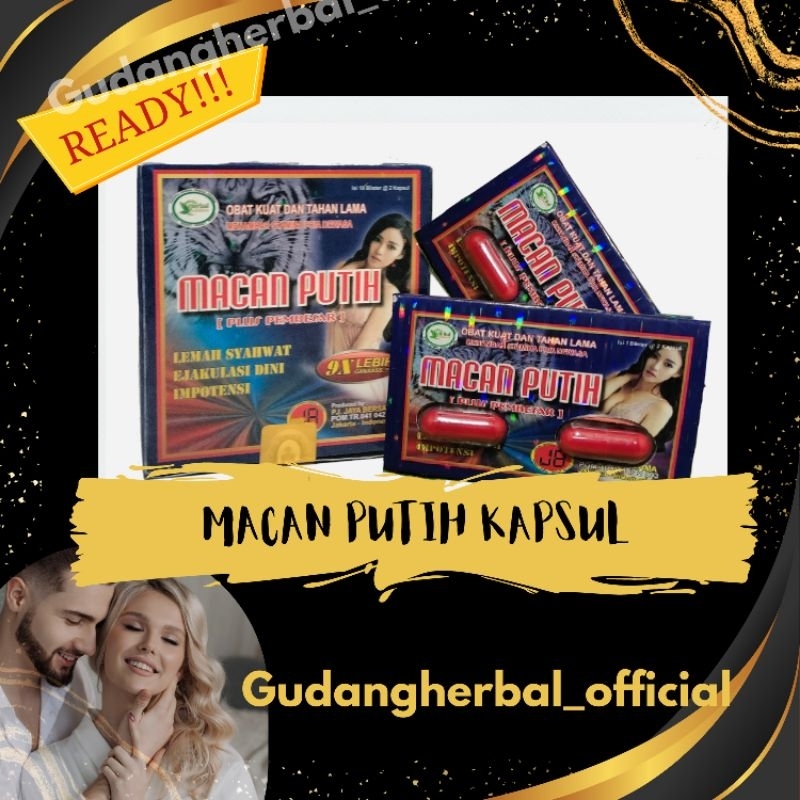 Macan Putih Kapsul Original