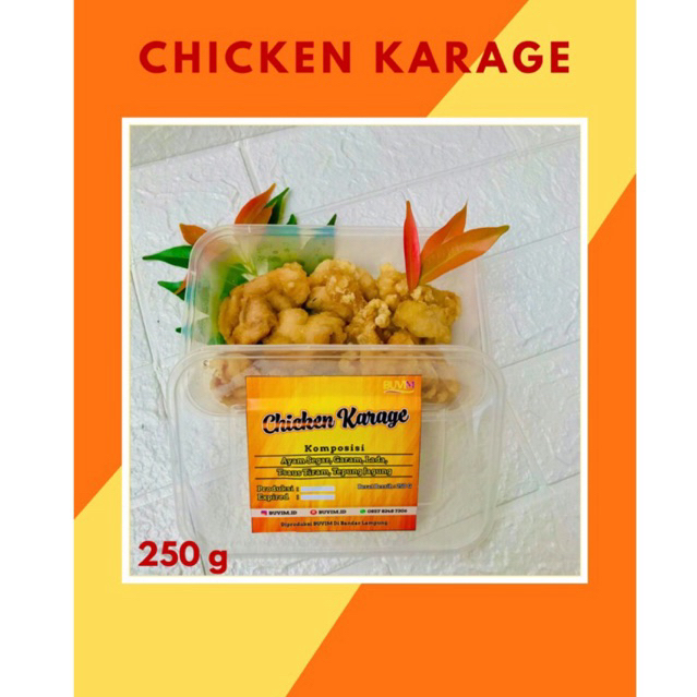 

CHICKEN KARAGE 250 gram SIAP GORENG