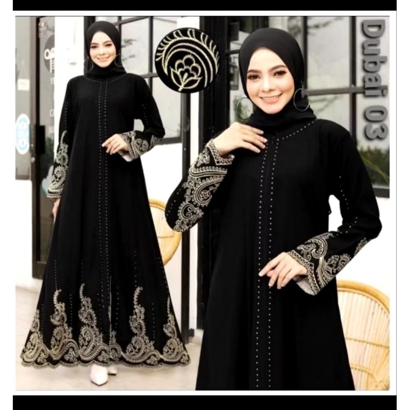 PRELOVED Abaya Dubai 1 x pakai