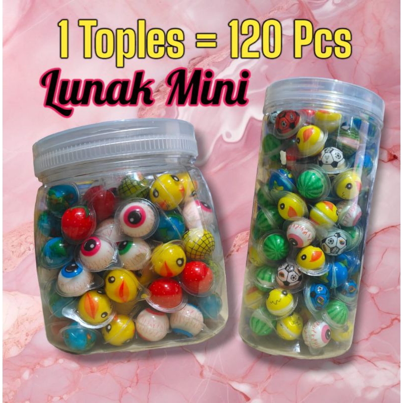 

Permen Lunak Mini 1 Toples Isi 120 Pcs