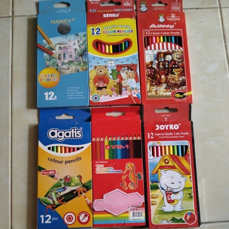 

[PROMO] Pensil Warna isi 12