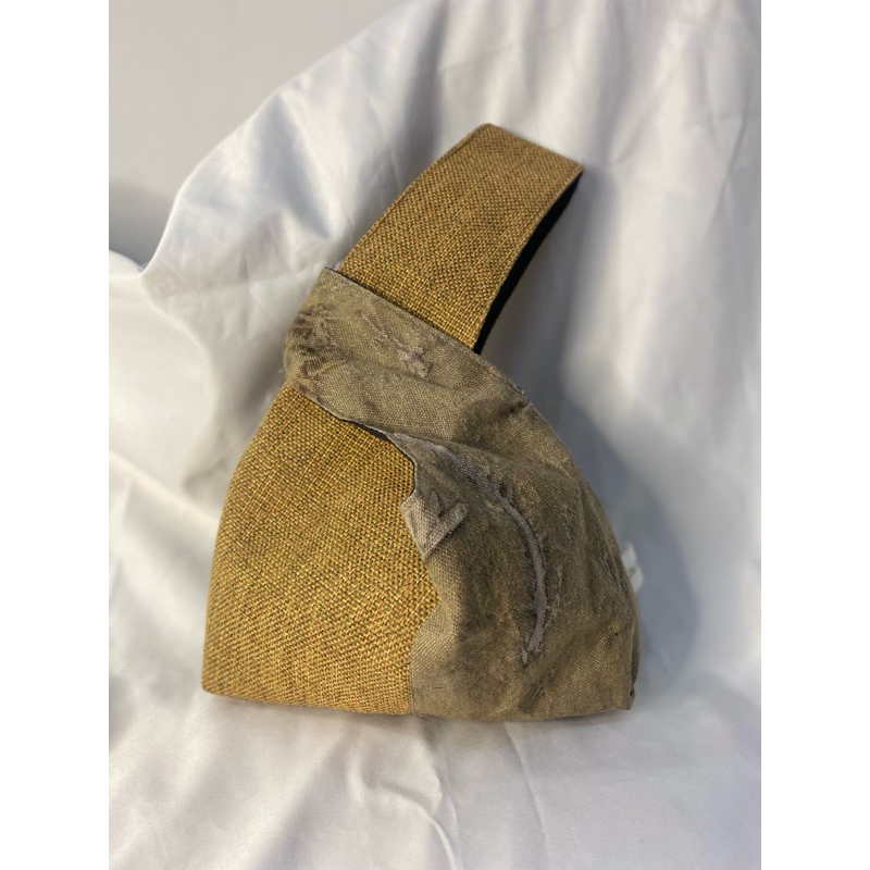 Tas Knot Bag Ecoprint Tote Bag Wanita Tas Ecoprint