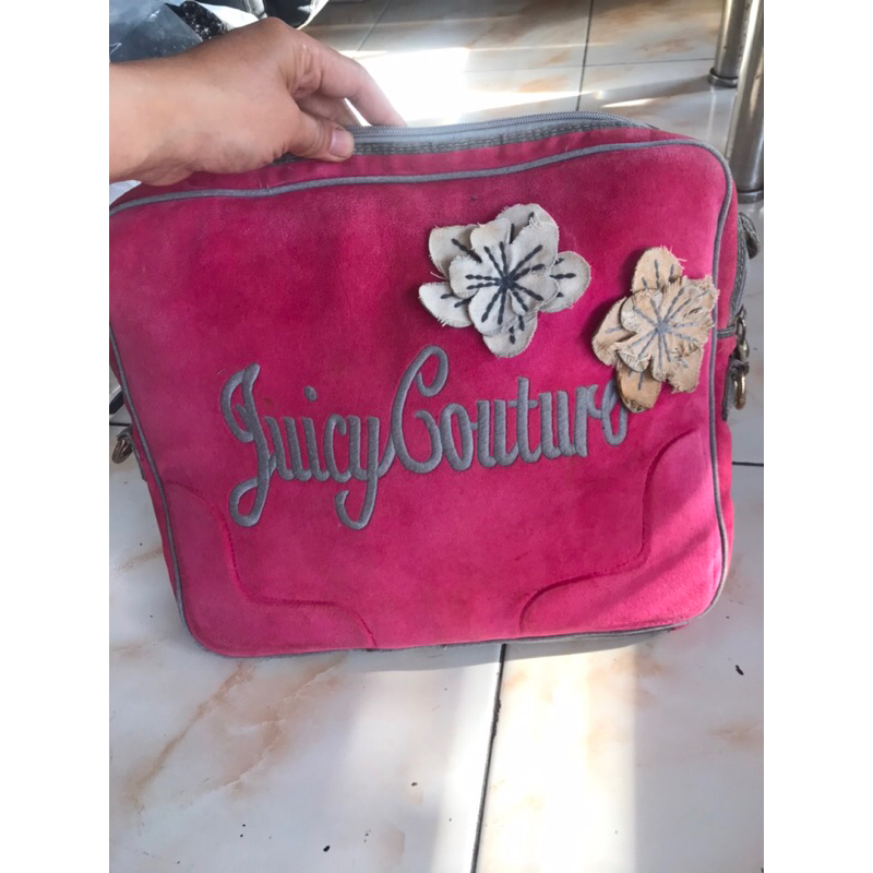 tas laptop juicy couture vintage