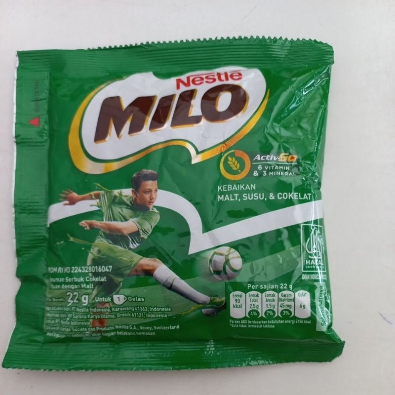 

(1 sachet) Milo ActivGo 22g