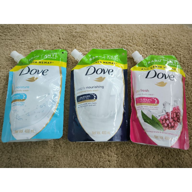 Dove body wash
