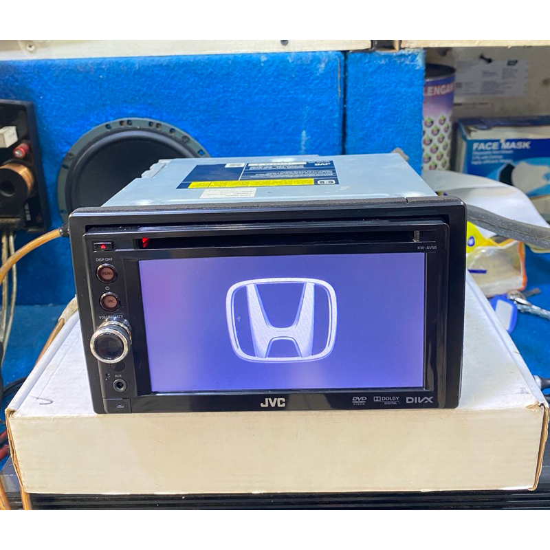 Head Unit Merk JVC Original Honda Freed