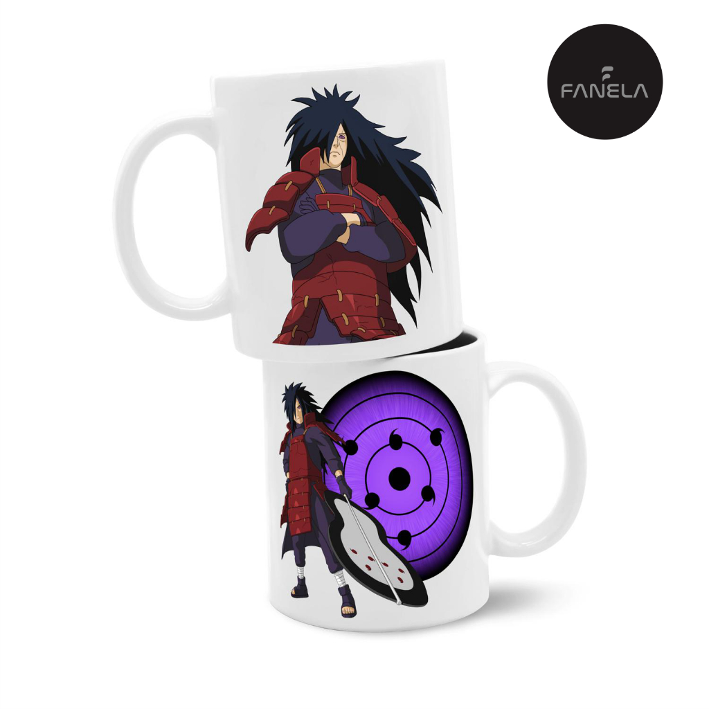 Mug Uchiha Madara Gelas Uchiha Madara Gelas Kopi Naruto