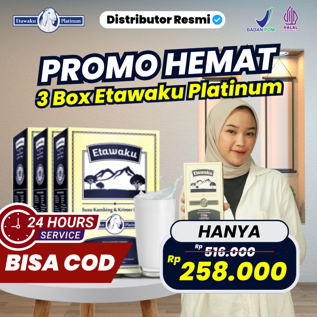 

Promo Hemat 3 Box Etawaku Platinum Original Asli Susu Kambing Etawa Untuk Paru-Paru BPOM Halal COD