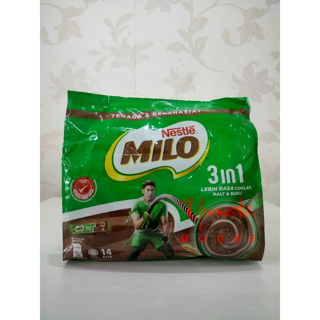 

Milo Sachet Stik Malaysia Activ-Go 3in1 [33g x 14s]