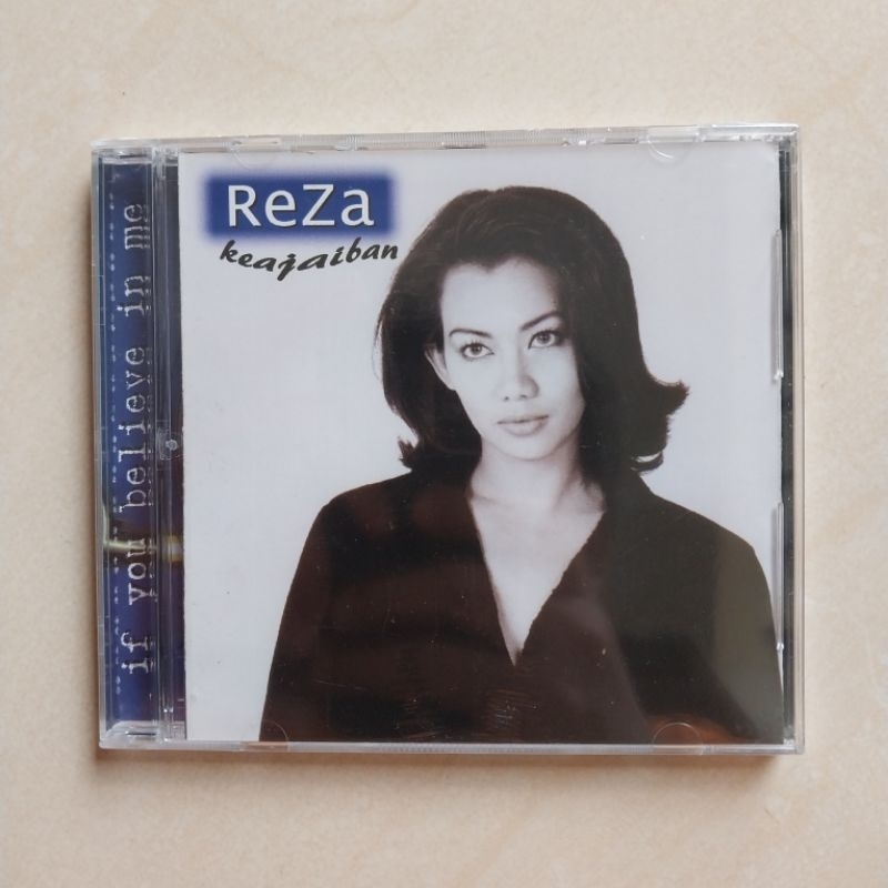 CD DAN KASET REZA ALBUM KEAJAIBAN