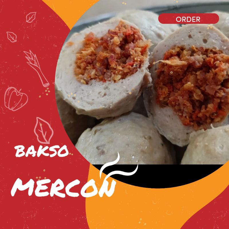 

bakso mercon isi 10 pcs