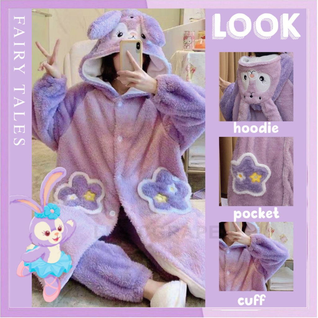 ONESIE DASTER STELLA LOU Kostum Piyama Baju Tidur Cosplay Karakter