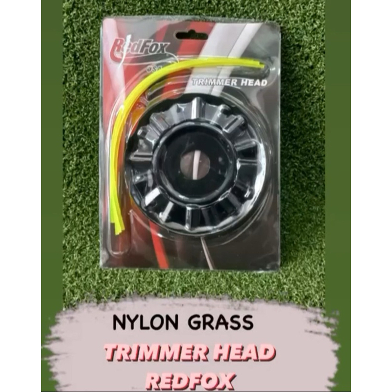REDFOX Nylon Grass Trimmer Head Redfox Piringan Tali Senar Rumput