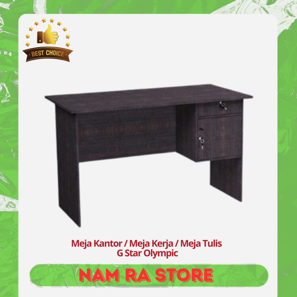 Meja Kantor / Meja Kerja Minimalis Berkualitas Olympic G Star