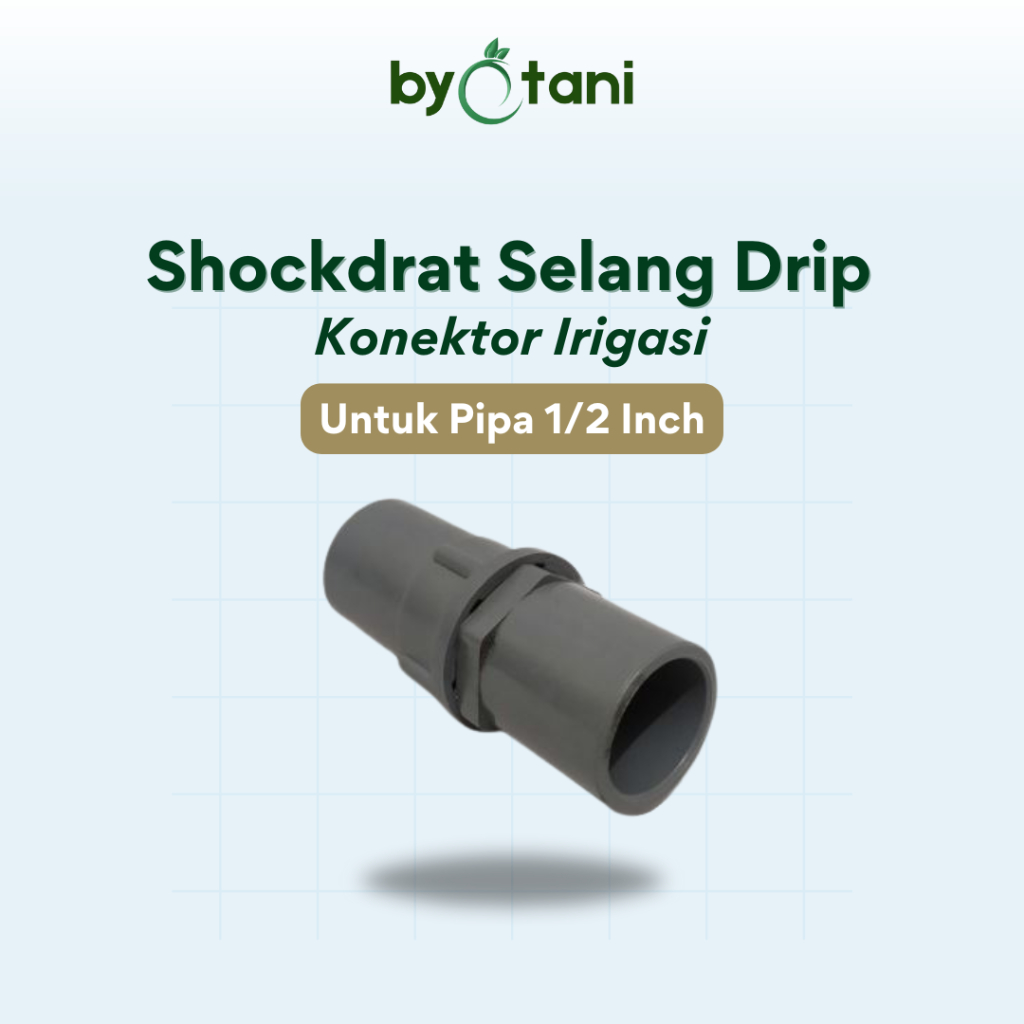 Sockdrat Konektor Selang Drip Irigasi - Pipa 1/2 inch
