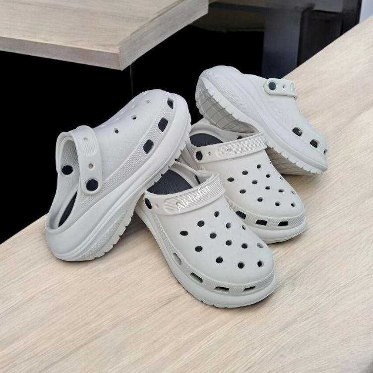 KODE C2V sandal baim polos tinggi 7cm karet eva ringan dan empuk