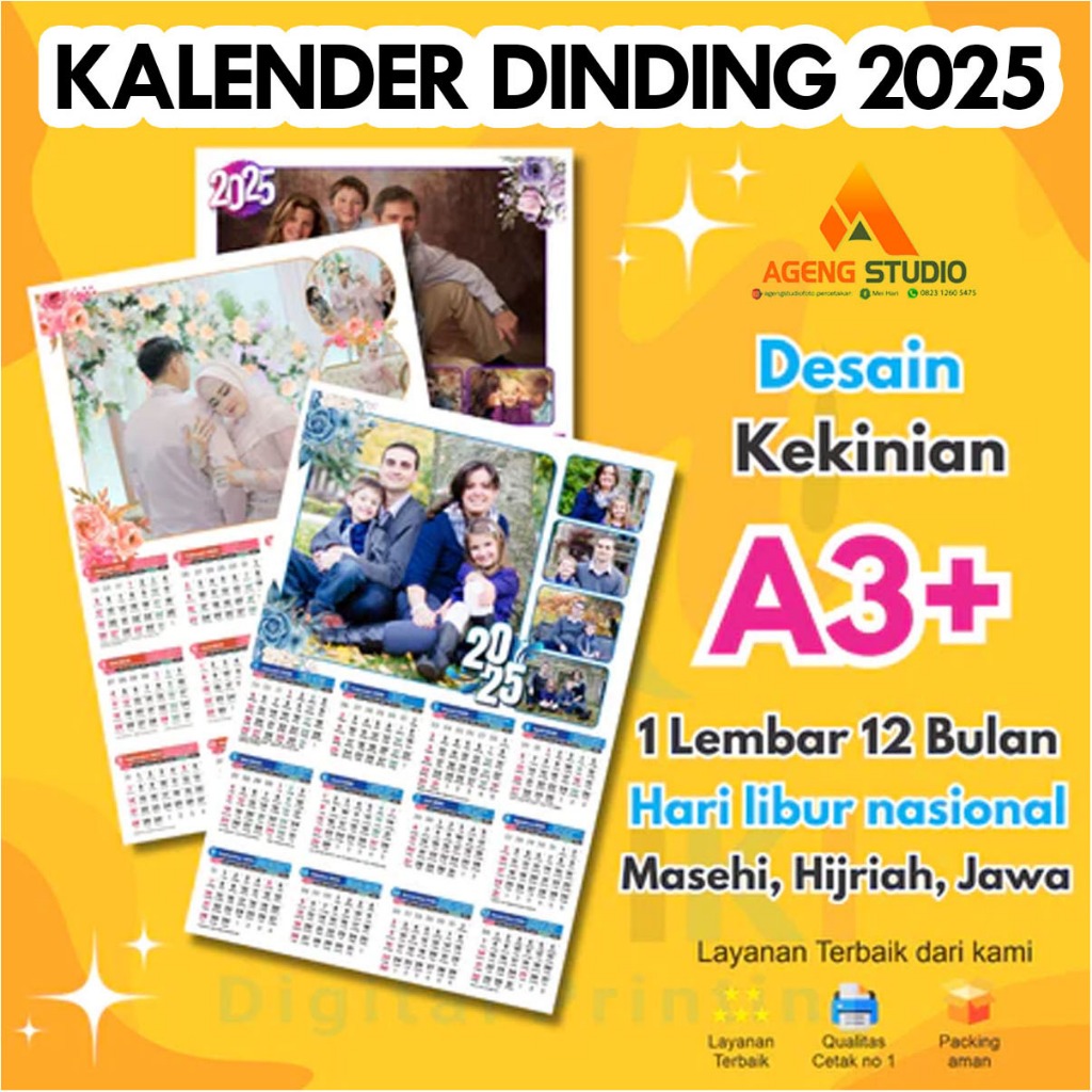 

KALENDER 2025 CUSTOM MURAH/CETAK KALENDER 2025