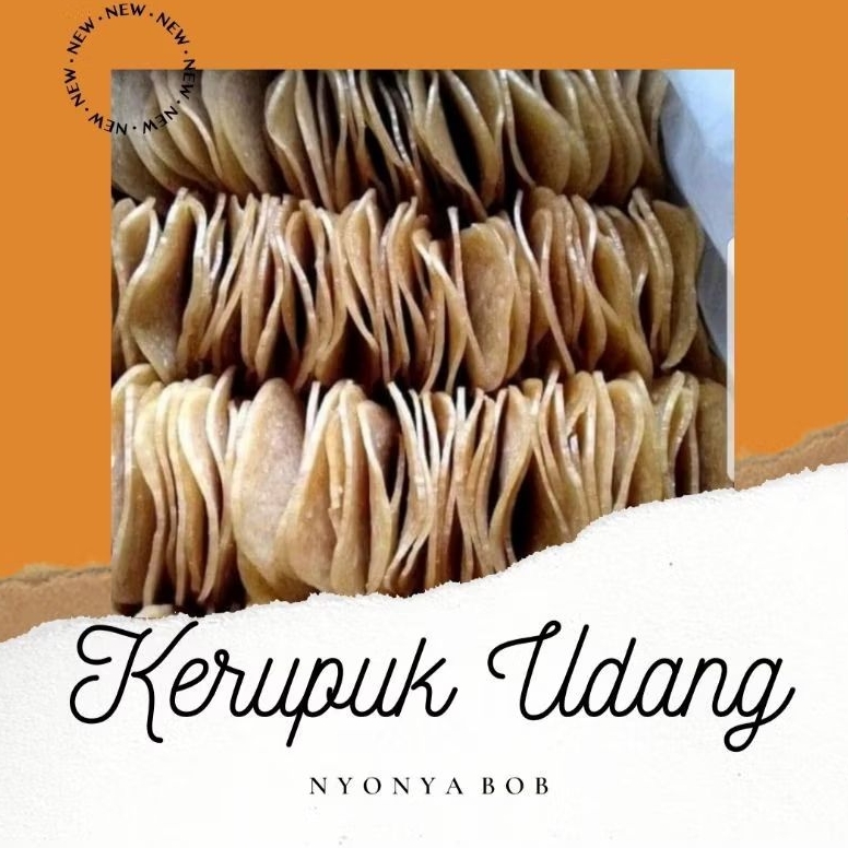 

KRUPUK UDANG MENTAH NYONYA BOB 500 GR / KERUPUK UDANG / SHRIMP CRACKERS