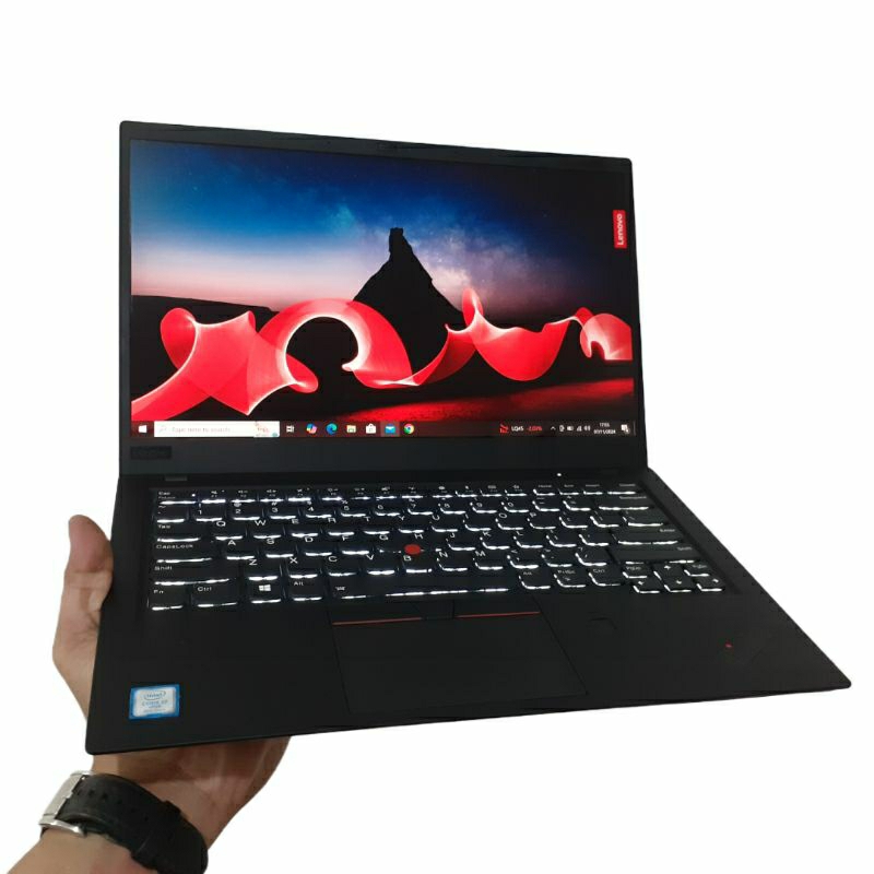 Lenovo Thinkpad X1 Carbon 2K Resolusi Intel Core i7-8550U Gen 8
