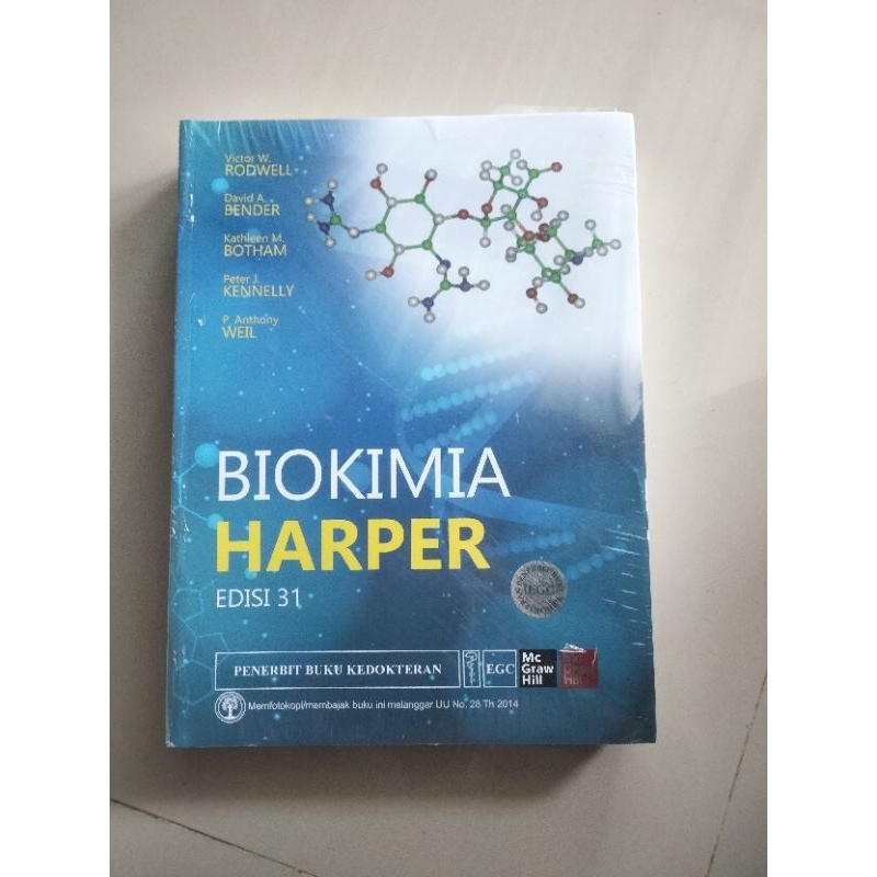 Jual Buku Biokimia Harper Buku Kedokteran Asli Baru