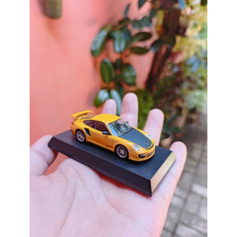 Diecast Kyosho Porsche 911 GT2 RS 1/64 Miniscale Loose VHTF