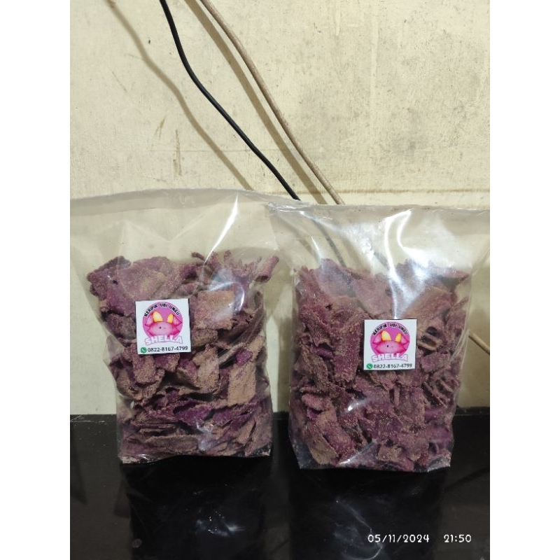 

Keripik ubu ungu 1kg