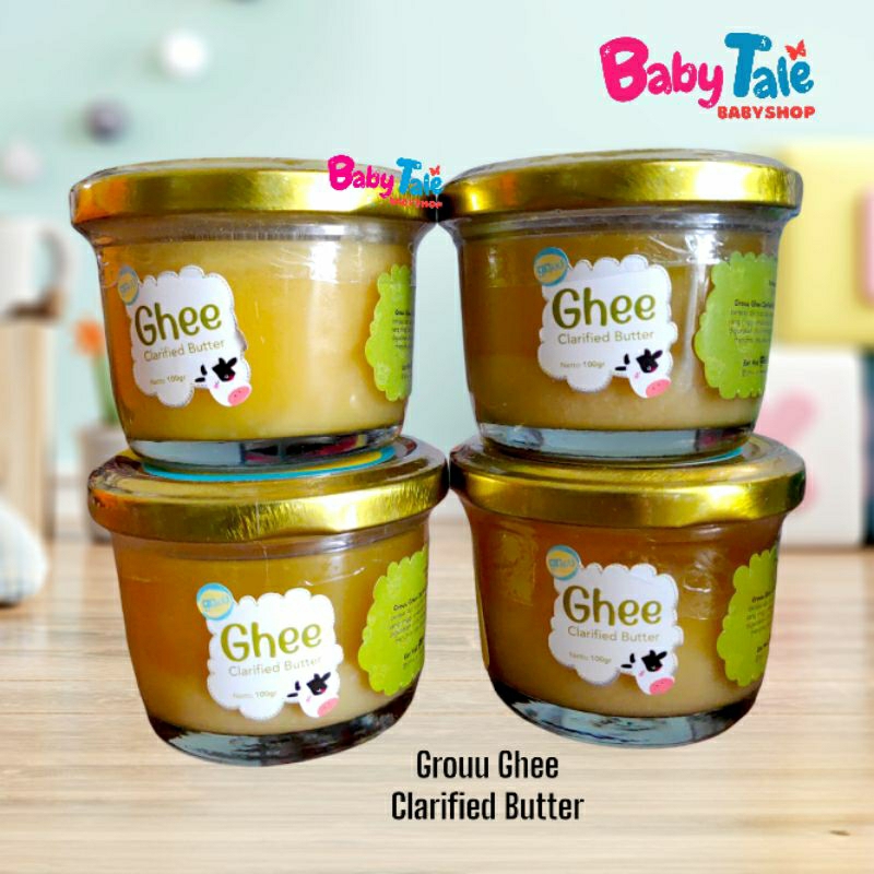 

Grouu Ghee (Clarified Butter) Rendah Laktosa - 100gr