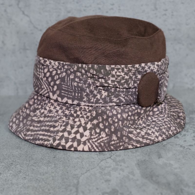 Topi bucket DAKS ORIGINAL COKLAT