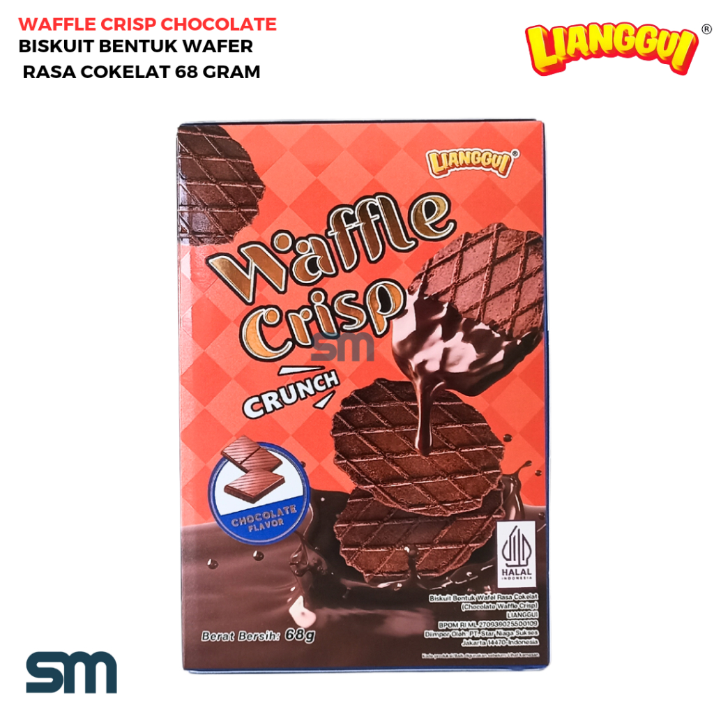 

LIANGGUI BISKUIT WAFER WAFFLE CRISP 68 GRAM