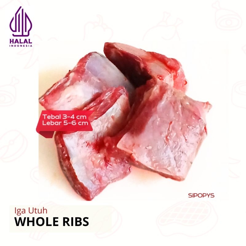 

Iga Utuh Premium Sapi AUS