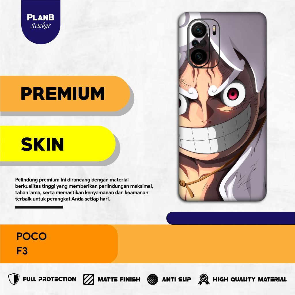 Skin Sticker Poco F3 - LUTPI
