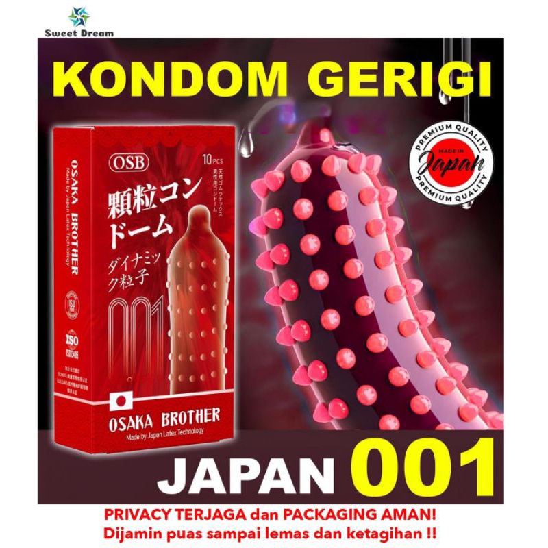 Kondom Pria Kondom Pria Dewasa Kondom Osaka Brother Kondom Jepang