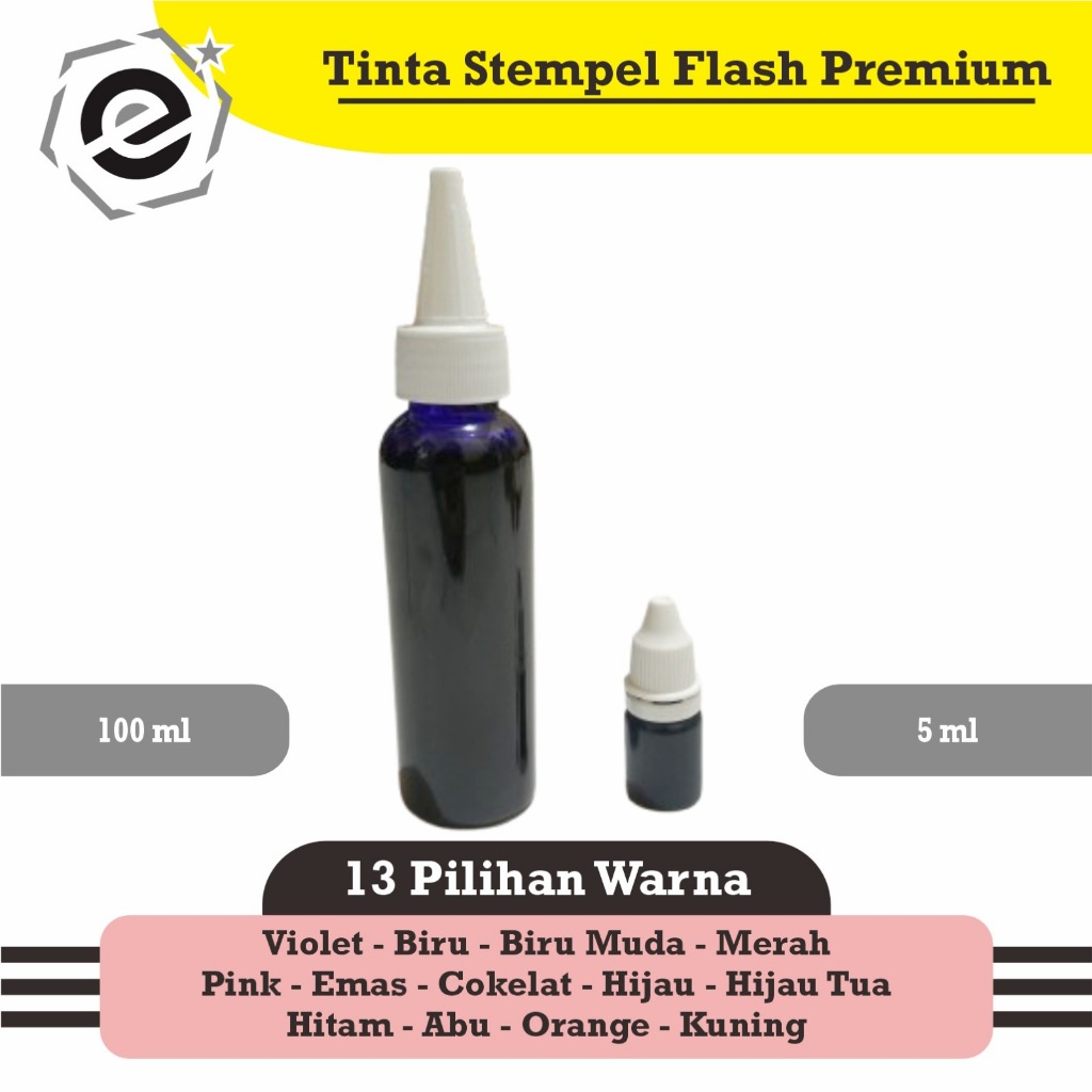 

Tinta Stempel Flash 5 ml Premium Quality