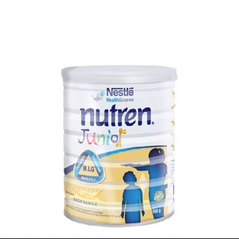 

Nestle Nutren Junior Susu Pertumbuhan Rasa Vanila 1-10 tahun 800gr