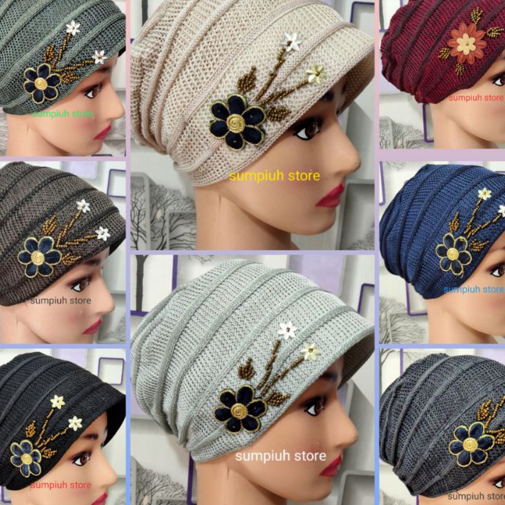 BELI SEKARANG Ciput Rajut Nenek Turban Nenek Kerpus